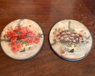Two small Floral pieces in main house