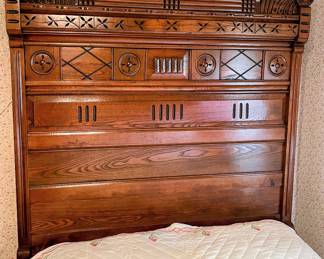 Antique Complete full-size bed in main house