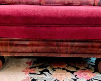 Large footstool/ottoman in main house