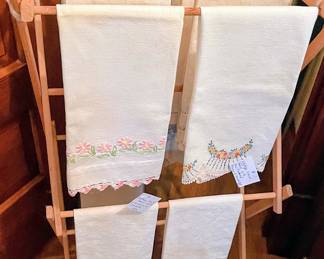 Vintage towels in main house