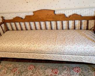 Jenny Lind style bench/sofa in main house