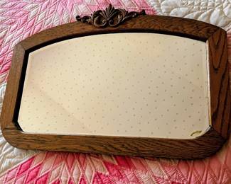 Antique mirror in main house