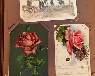 Postcards in main house