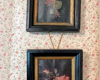 Framed prints on canvas in main house