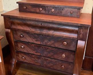 Mahogany dresser with glove boxes/drawers in main house