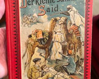 Antique German children’s book in main house