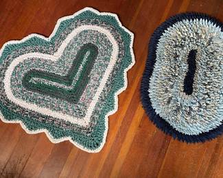 Rag rugs in main house