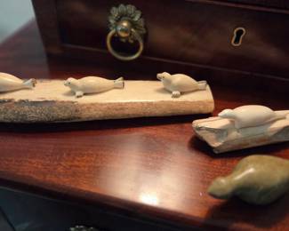 Inuit carvings