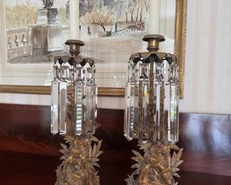 Girandole with prisms