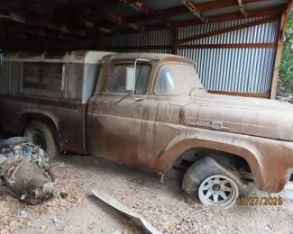 Fantastic Ford F100 1959 Truck Barn Find BEAUTY w/ Title. NO RESERVE