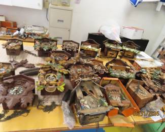 Cuckoo Clock Collection...ONE MONEY FOR ALL
