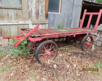 Antique RR Wagon