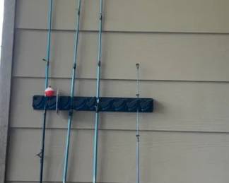 Set Of 4 Fishing Poles