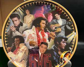 Elvis 40Th Anniversary Limited Edition Commemorative Plate