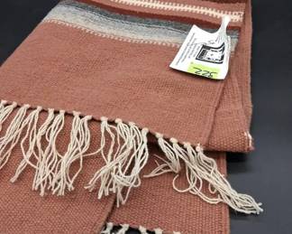 Woven Southwestern Wool Rug