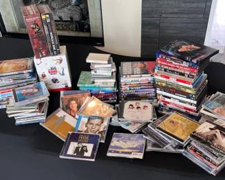 Movie, Music CDs More Lot