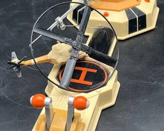 Vintage Mattel Black Hawk Vertibird helicopter