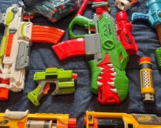 Nerf Lot And Accessories