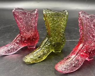 Boot Glass Bud Vases