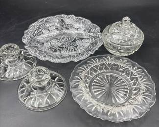 Cut Glass6 Pc Set