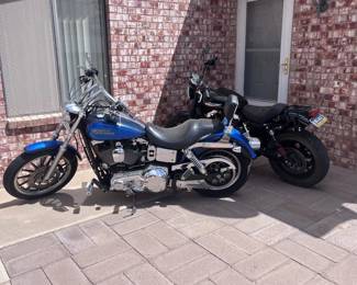 Custom '05 Scrambler (blk) & '06 Custom Low Rider
