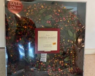 Winter Harvest Wreath - New