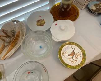 Various Serving Pieces