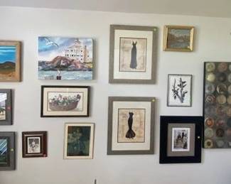 Vaeiety of Hanging Artwork