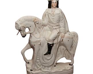 English Staffordshire Scottish Highland Rider