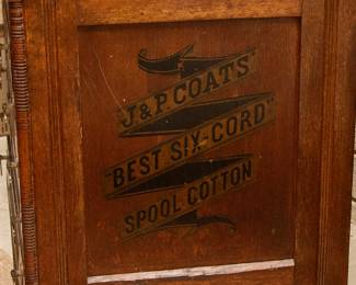 JP Coats Spool Cabinet Side