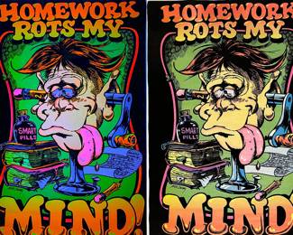 Black Light Poster