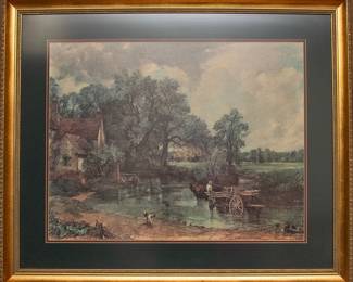 The Haywain Print on Canvas