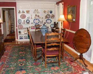 Ethan Allen Table and 6 Chairs