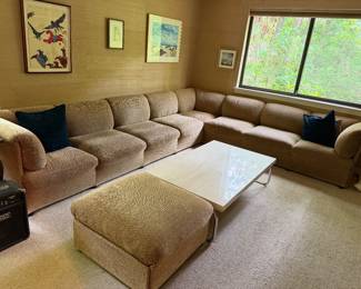 Cassina Modular Sofa Sectional and Ottoman