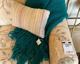 Ethan Allen Sofa, Throw Blanket