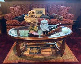 Glass Top Coffee Table