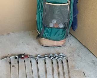 Assorted Mens Golf Clubs