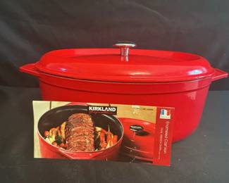 Kirkland French Oven in Red