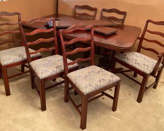 Cherry 3Leaf Dining Table