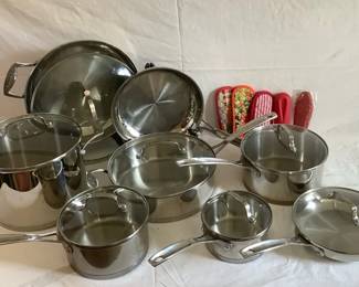 Cuisinart Stainless Pots Pan Set