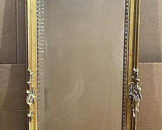 Gold Painted Framed Mirror