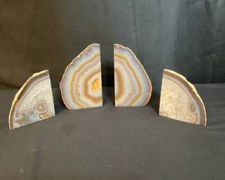 Geode Book Ends