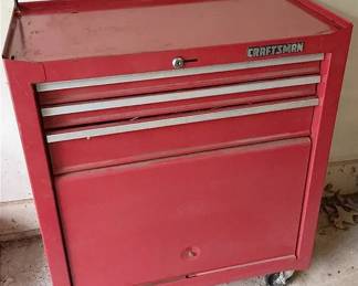 002 Craftsman Tool Bench and Tools