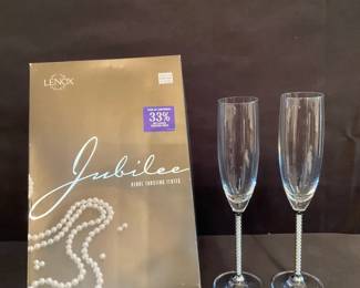Lenox Jubilee Pearl Flutes