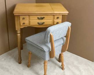 Sewing Machine Cabinet Chair