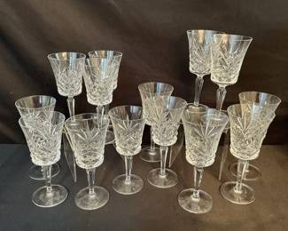 Gorham Florentine Crystal Wine Glasses