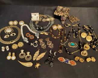 Goldtone Jewelry Items