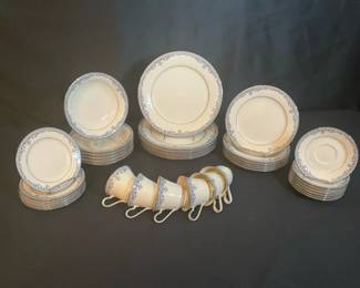 Blue White Noritake Ivory China Dish Collection