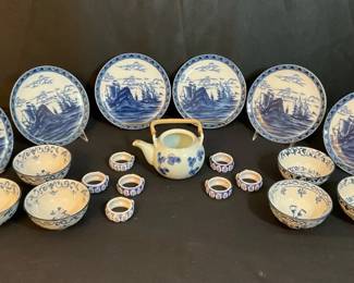 Andrea By Sadek And Patina Vie Blue White Collection