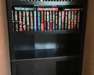 John Sandford Books And Bookcase